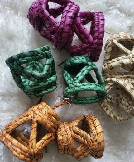 Raffia Earrings