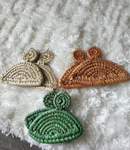 Raffia Earrings